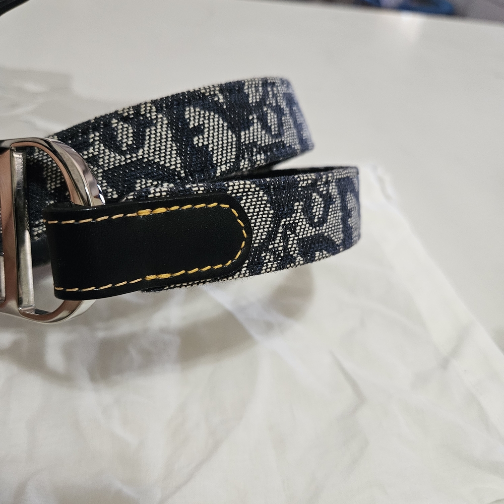 Dior Black and Silver Women's Belt - Picture 6 of 8